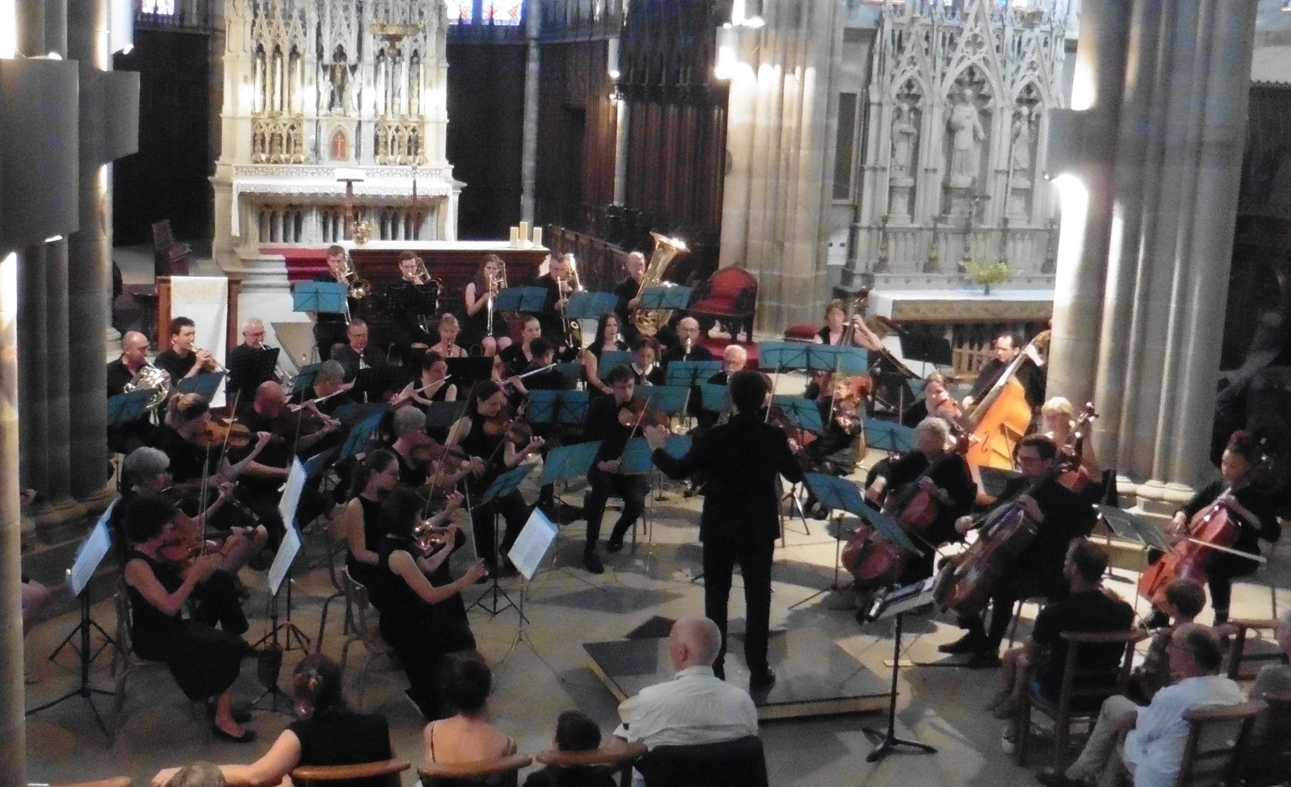 L'orchestre au complet